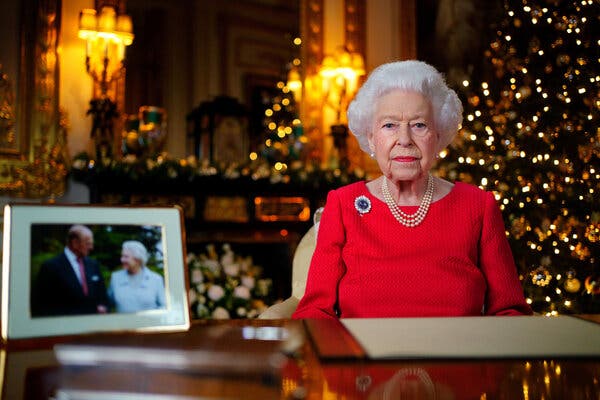 Queen Elizabeth II recorded her annual Christmas broadcast last week at Windsor Castle.